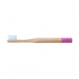 Cepillo dientes infantil bambú Rosa NATURBRUSH
