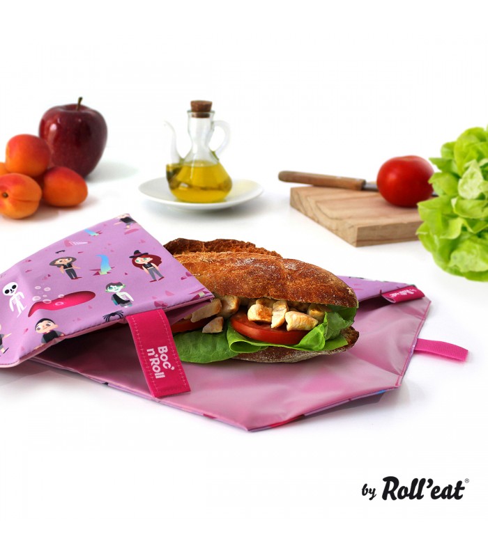 Comprar Roll eat - Porta bocadillos reutilizable Boc n Roll - Panda