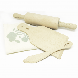 Set 3 herramientas de madera Plastilina Orgánica