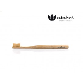 Cepillo dientes adulto bambú Natural