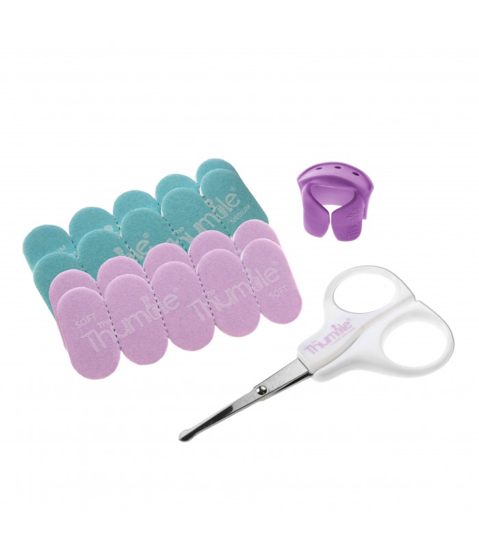 Baby Nails™ - La lima de uñas de bebé portátil - Set de cuidado de uñas  para bebés - 6 meses + : : Bebé
