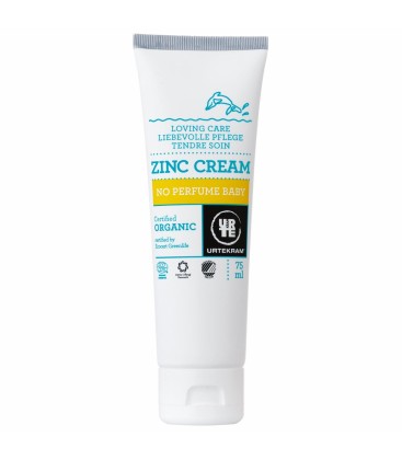 Crema Pañal con óxido de Zinc sin perfume URTEKRAM