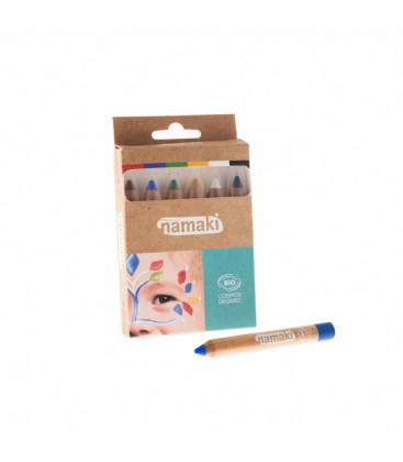 Kit de lapices para maquillaje arcoiris Namaki