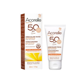Crema Protección Solar Facial SPF50 Color Clair Light 50ml Acorelle